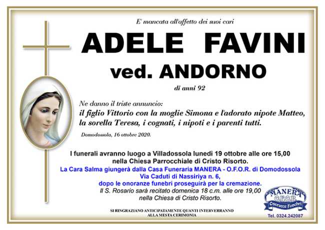 ANN ADELE FAVINI
