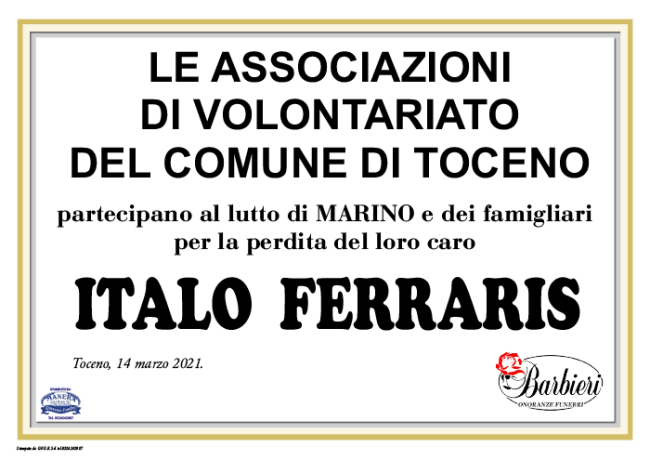 ANN ASSO Italo Ferraris