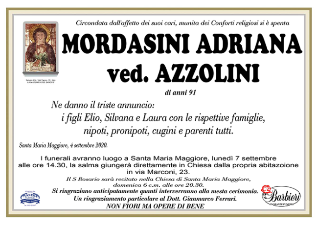 ANN Mordasini Adrinana