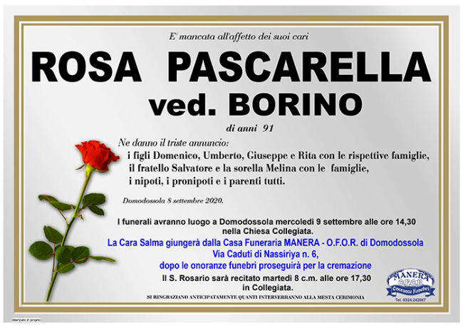ANN Rosa Pascarella
