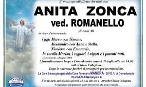 Anita Zonca ved. Romanello