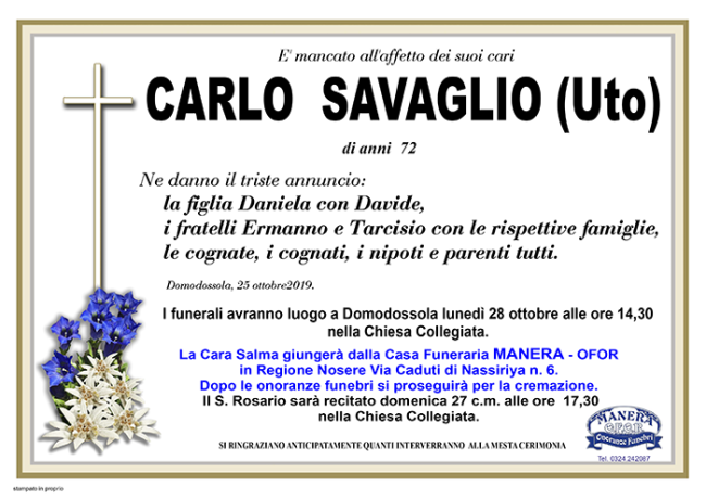 Ann carlo Savaglio