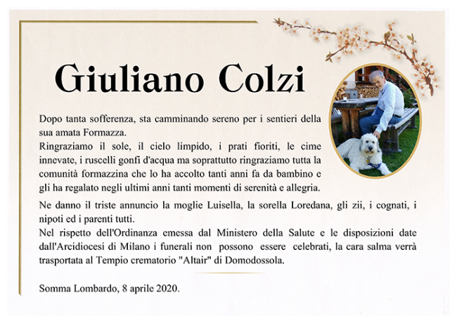 Annuncio Giuliano Colzi