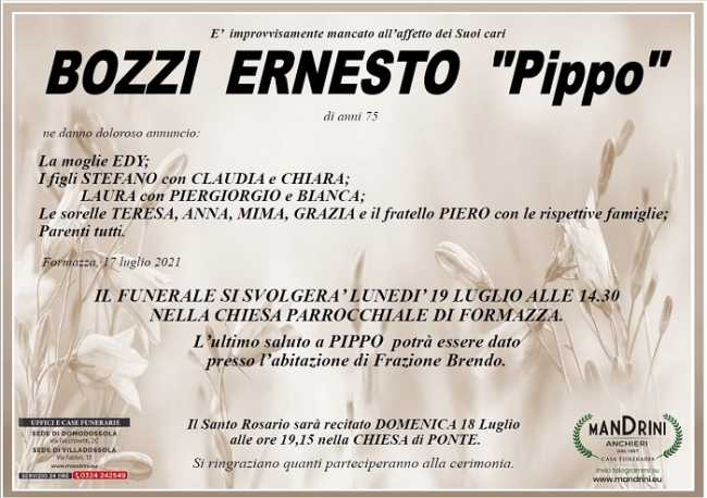 Bozzi Ernesto Pippo