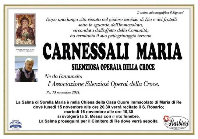Carnessali Maria