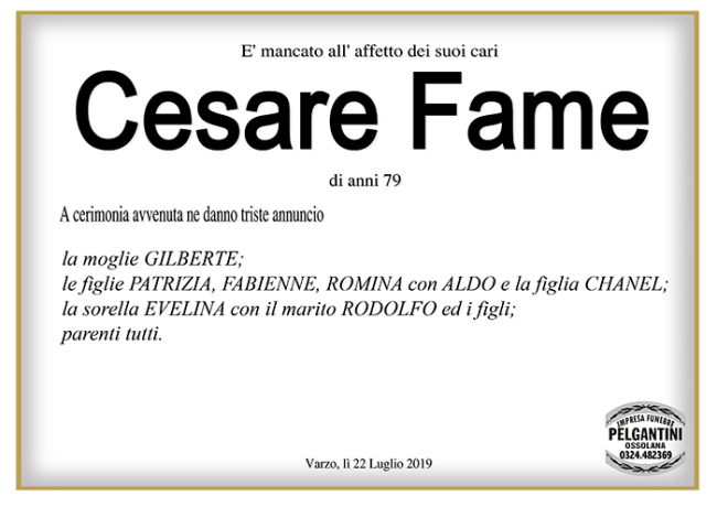 Cesare FAME