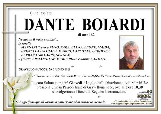 DANTE BOIARDI