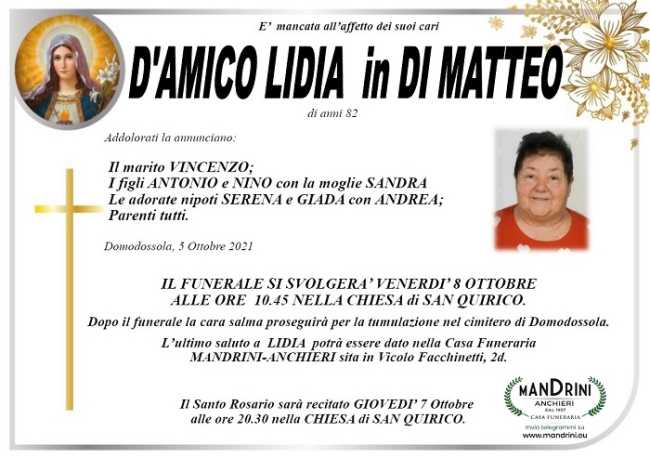 DAmico Lidia in Di Matteo