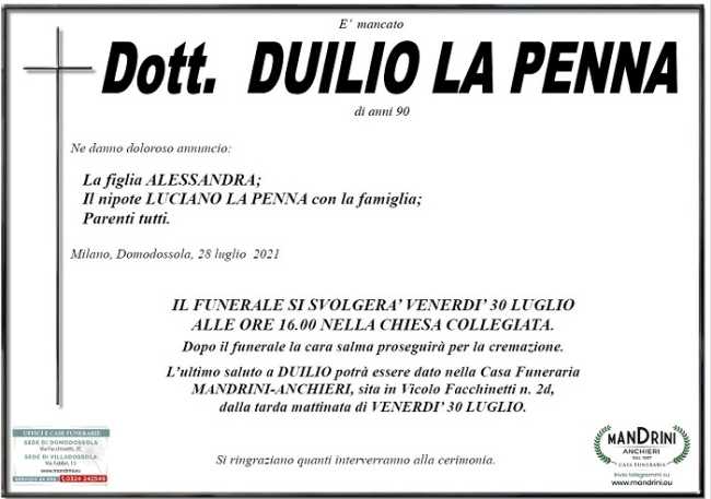Dott. Duilio La Penna