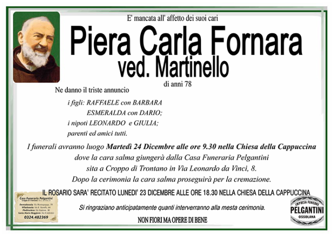 FORNARApiera ved martinello