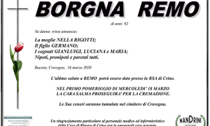 FUNEBRE BORGNA REMO