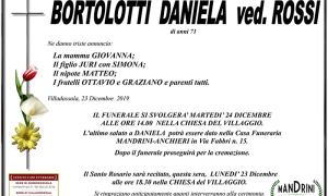 FUNEBRE BORTOLOTTI DANIELA
