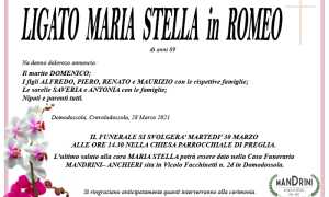 FUNEBRE LIGATO MARIA STELLA
