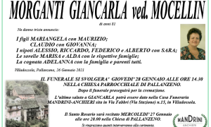 FUNEBRE MORGANTI GIANCARLA