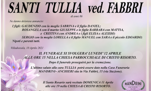 FUNEBRE SANTI TULLIA