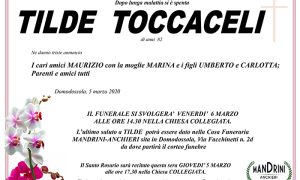 FUNEBRE TILDE TOCCACELI