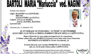 Funebre BARTOLI MARIA