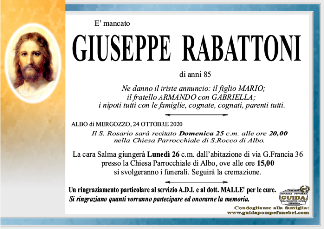 GIUSEPPE RABATTONI