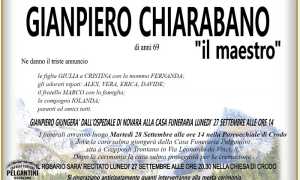 Gianpiero Chiarabano il maestro
