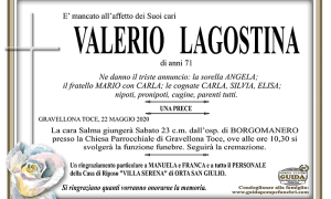 LAGOSTINA VALERIO