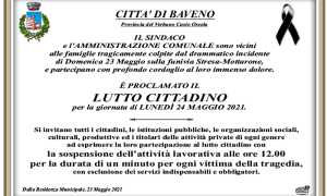 LUTTO CITTADINO BAVENO
