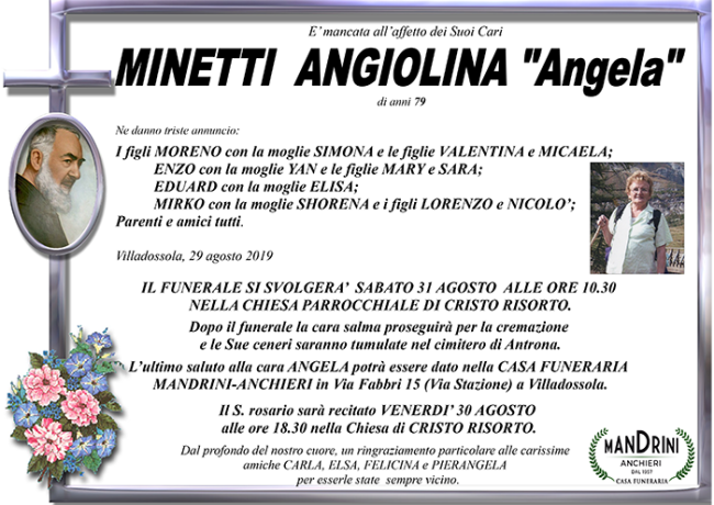 MINETTI ANGIOLINA