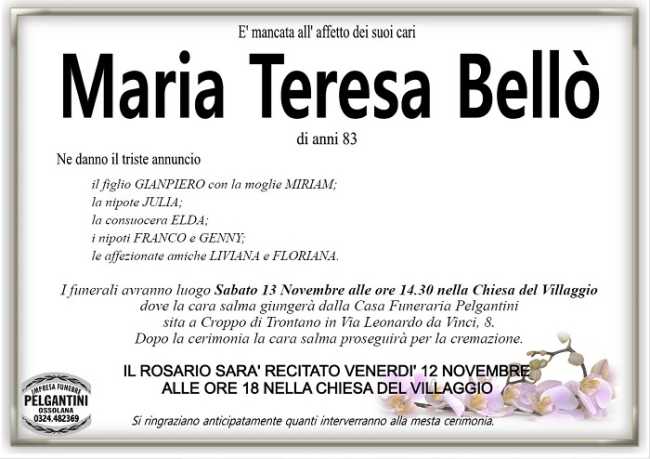 Maria Teresa Bellò