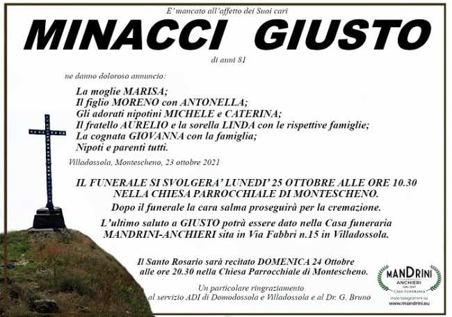 Minacci Giusto