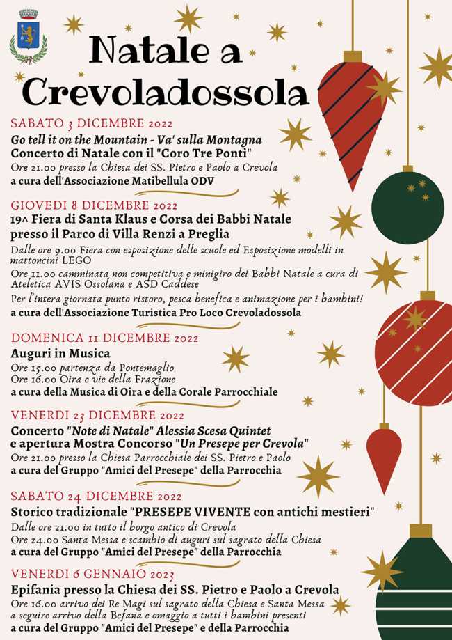 Natale a Crevola