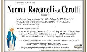 Norma Raccanelli ved. Cerutti
