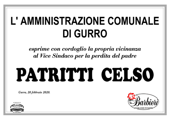 PARTECIP. COMUNE DI GURRO