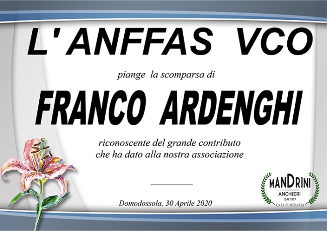 PARTECIPAZIONE ANFFAS PER ARDENGHI