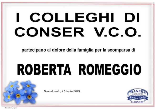 PARTECIPAZIONE Roberta Romeggio