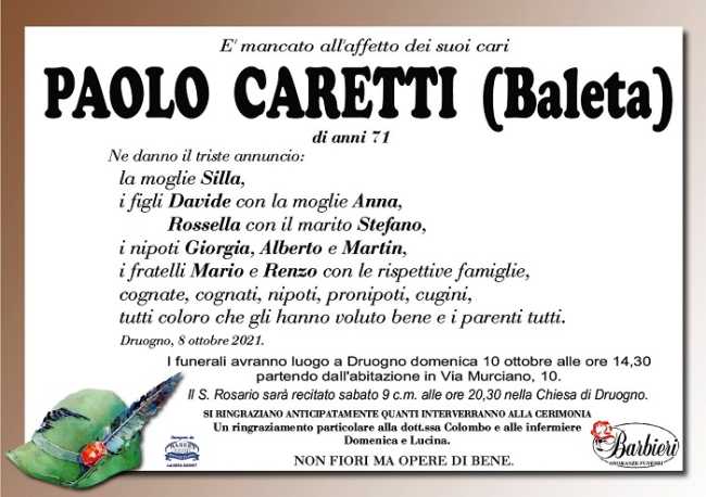Paolo Caretti Baleta