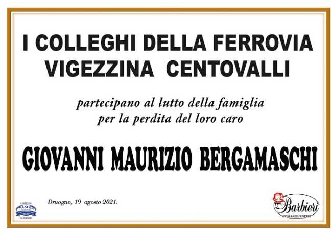 Part Ferrovia Vigezzina Centovalli per Giovanni Maurizio Bergamaschi
