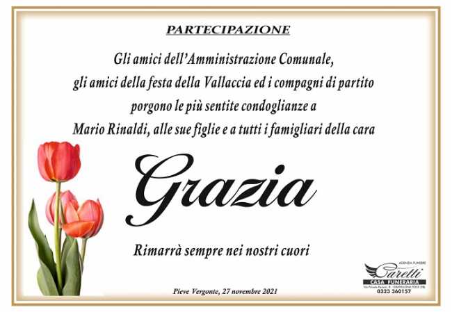 Partecipazione Grazia Mastrogiacomo