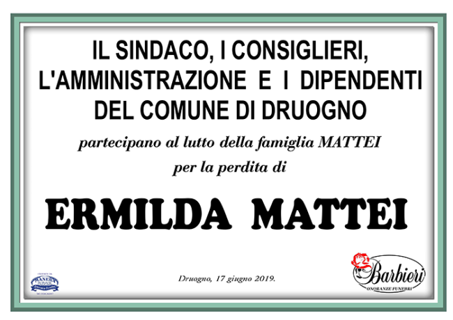 Partecipazione Mattei