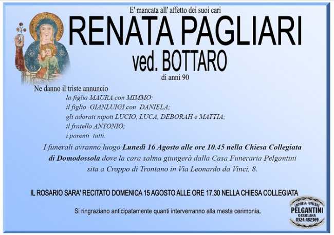 Renata Pagliari ved. Bottaro