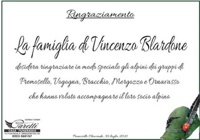 Ring Blardone Vincenzo per alpini