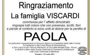 Ringraziamenti per PAOLA VISCARDI2