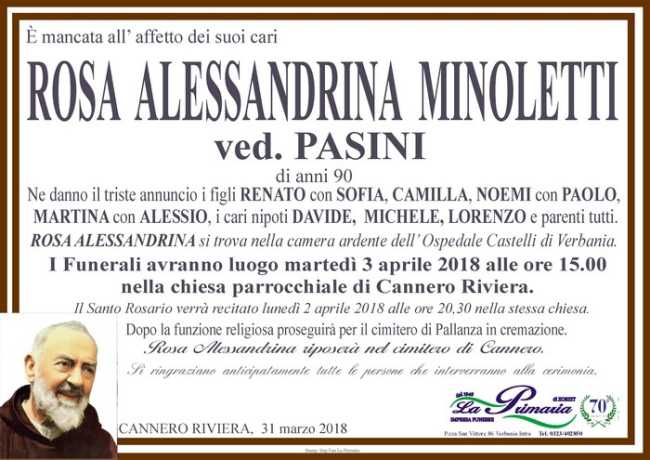 Rosa Alessandrina Minoletti