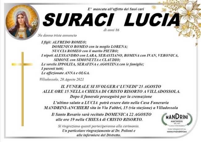 Suraci Lucia
