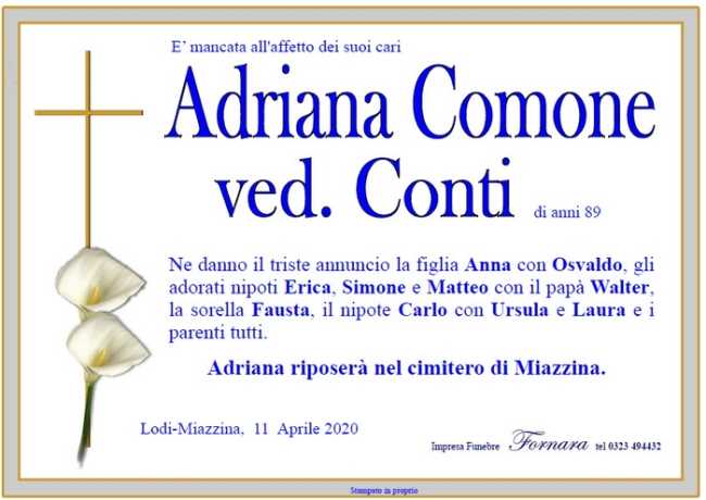 adriana comone ved conti