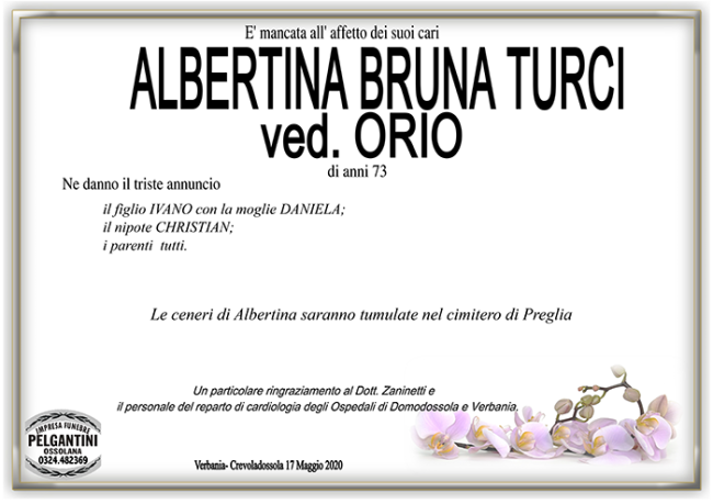 albertina turici in Iorio
