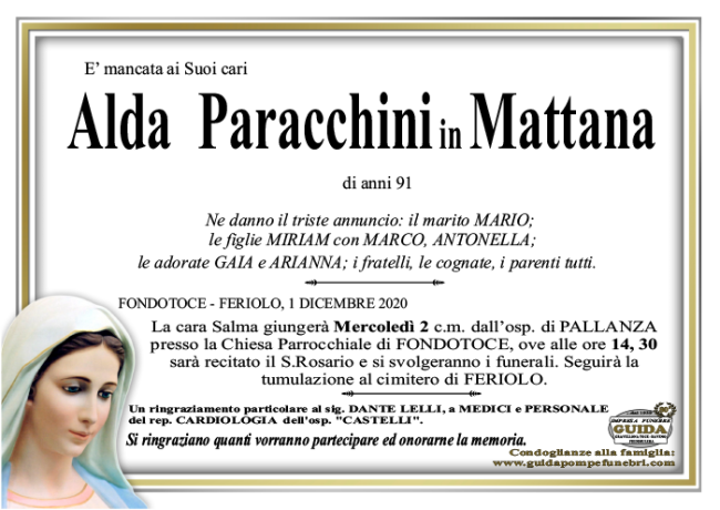 alda paracchini MATTANA