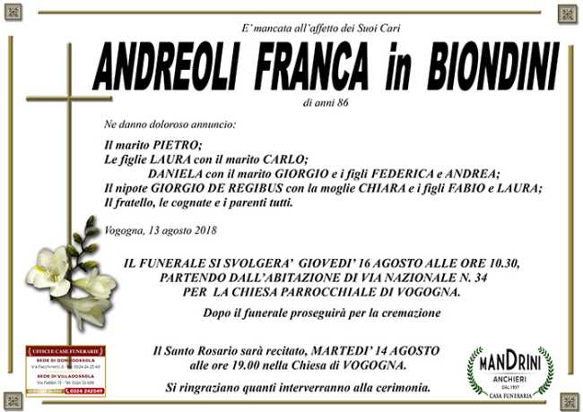 andreoli franca