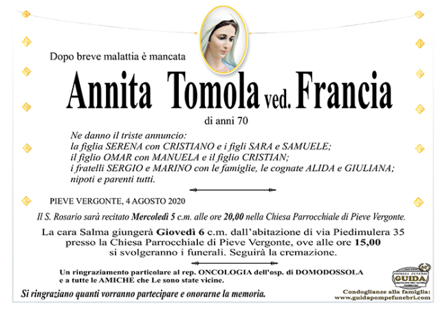 annita francia vedTOMOLA