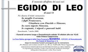 annuncio EGIDIO DI LEO