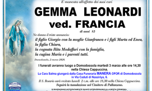 annuncio Gemma Leonardi