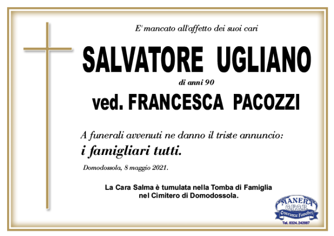 annuncio Ugliano Salvatore